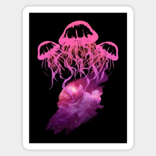 Fantasy Jellyfish - Pink Magnet